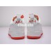 NIKE AIR FORCE 1 LOW CANVAS WHITE ORANGE 905136-100