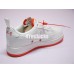 NIKE AIR FORCE 1 LOW CANVAS WHITE ORANGE 905136-100