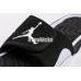 AIR JORDAN HYDRO 4 BLACK WHITE 705163-011