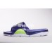 AIR JORDAN HYDRO 4 WHITE BLUE PURPLE GREEN 705163-012