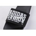 ADILETTE CF+ CAMPUS BLACK WHITE LETTERS BY2615