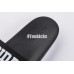 ADILETTE CF+ CAMPUS BLACK WHITE LETTERS BY2615
