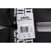 ADILETTE CF+ CAMPUS BLACK WHITE LETTERS BY2615
