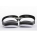 ADILETTE CF+ CAMPUS BLACK WHITE LETTERS BY2615