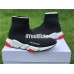 BALENCIAGA SPEED TRAINER BLACK RED