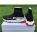 BALENCIAGA SPEED TRAINER BLACK RED