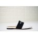 GIVENCHY PARIS FLAT WHITE LEATHER MULES WITH WHITE LOGO