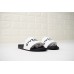 GIVENCHY PARIS SANDAL BLACK WHITE BLACK LOGO