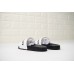 GIVENCHY PARIS SANDAL BLACK WHITE BLACK LOGO
