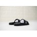 GIVENCHY PARIS SANDAL BLACK WHITE LOGO