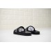 GIVENCHY PARIS SANDAL BLACK WHITE LOGO