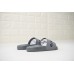 GIVENCHY PARIS SANDAL GREY BLACK LOGO