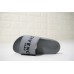 GIVENCHY PARIS SANDAL GREY BLACK LOGO