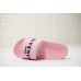 GIVENCHY PARIS SANDAL PINK BLACK LOGO