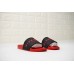 GIVENCHY PARIS SANDAL RED BLACK RED LOGO