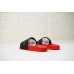 GIVENCHY PARIS SANDAL RED BLACK RED LOGO