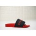 GIVENCHY PARIS SANDAL RED BLACK RED LOGO