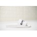 GIVENCHY PARIS SANDAL WHITE BLACK LOGO