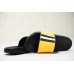 BALLY SAXOR MEN'S BLACK KODAK RUBBER SLIDE 6221303