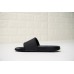 BALLY SAXOR MEN'S BLACK WHITE RUBBER SLIDE
