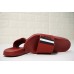 BALLY SAXOR MEN'S GARNET RUBBER SLIDE 6219587