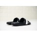 BALLY SLETER MEN'S BLACK AND WHITE RUBBER SLIDE
