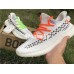 OFF-WHITE X ADIDAS YEEZY BOOST 350 V2 CUSTOM MADE WHITE