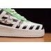 NIKE AIR FORCE 1 LOW UPSTEP WHITE BLACK STRIPE 596728-919