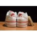 NIKE W AIR FORCE 1 LOW WHITE RED FIVE STARS 596728-029
