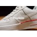 NIKE W AIR FORCE 1 LOW WHITE RED FIVE STARS 596728-029