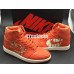 AIR JORDAN 1 NIKE SWOOSH ORANGE 555088-800