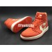 AIR JORDAN 1 NIKE SWOOSH ORANGE 555088-800