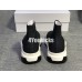 BALENCIAGA SPEED STRETCH-KNIT MID SNEAKERS BLACK