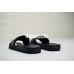 NIKE BENASSI SOLARSOFT NBA BLACK WHITE NIKE LOGO 917551-004
