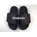 YEEZY SEASON 6 BLACK GRAPHITE NYLON SLIPPER