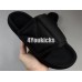 YEEZY SEASON 6 BLACK GRAPHITE NYLON SLIPPER