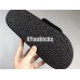 YEEZY SEASON 6 BLACK GRAPHITE NYLON SLIPPER