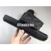 YEEZY SEASON 6 BLACK GRAPHITE NYLON SLIPPER