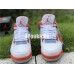 AIR JORDAN 4 WHITE ROYAL ORANGE 308497-171