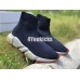 Balenciaga Speed Trainer Sneakers Navy Red 506344W05G04102