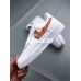 NIKE AIR FORCE 1 LOW WHITE GHOST FIRE 823512-100