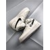 NIKE AIR FORCE 1 MID RICE WHITE BLACK 315123-047