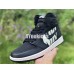 AIR JORDAN 1 HI OG NIKE AIR BLACK 555088-001