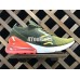 NIKE AIR MAX 270 FLYKNIT OLIVE FLAK ARMY GREEN BLACK ORANGE WHITE AO1023-003