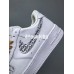 FEAR OF GOD X NIKE AIR FORCE 1 LOW WHITE BLACK