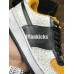 NIKE AIR FORCE 1 LOW SUPREME SAFARI ORANGE BLACK 318776-801