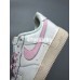 NIKE WMNS AIR FORCE 1 LOW WHITE PINK 314219-130