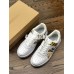 SIMPSON X OFF-WHITE X NIKE AIR FORCE 1 LOW WHITE YELLOW