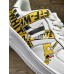 SIMPSON X OFF-WHITE X NIKE AIR FORCE 1 LOW WHITE YELLOW