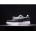SUPREME X LV X NIKE AIR FORCE 1 LOW BLACK WHITE DENIM